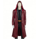 Fullmetal Alchemist Edward Elric Maroon Leather Coat