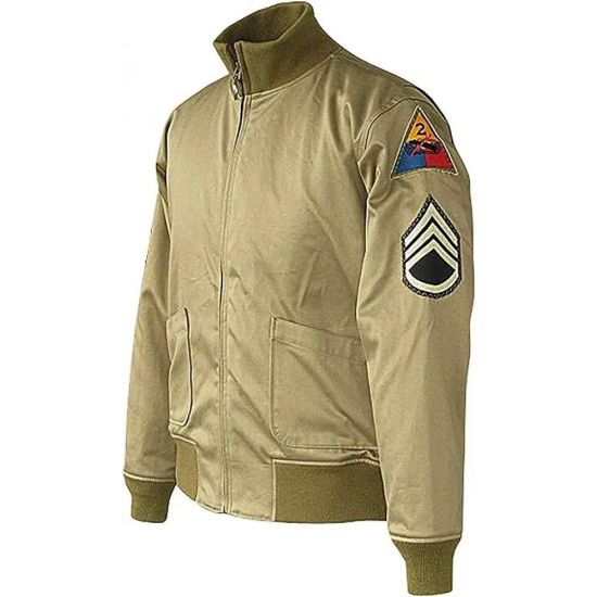 Fury Brad Pitt Tanker WW2 Jacket