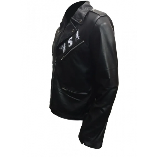 George Michael BSA Faith Rockers Revenge Leather Jacket
