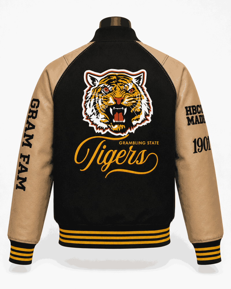 Grambling State Tigers Style Varsity Jacket - Unisex