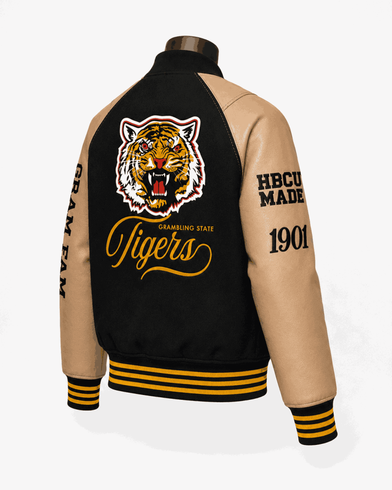 Grambling State Tigers Style Varsity Jacket - Unisex