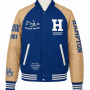 Hampton University Style Varsity Jacket - Unisex
