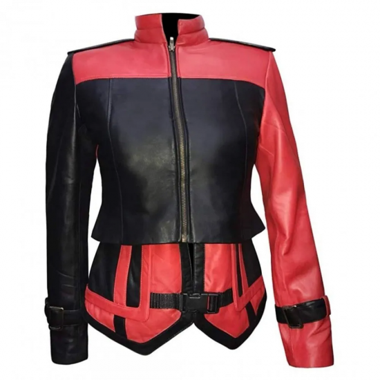Harley Quinn Injustice 2 Cosplay & Leather Costume