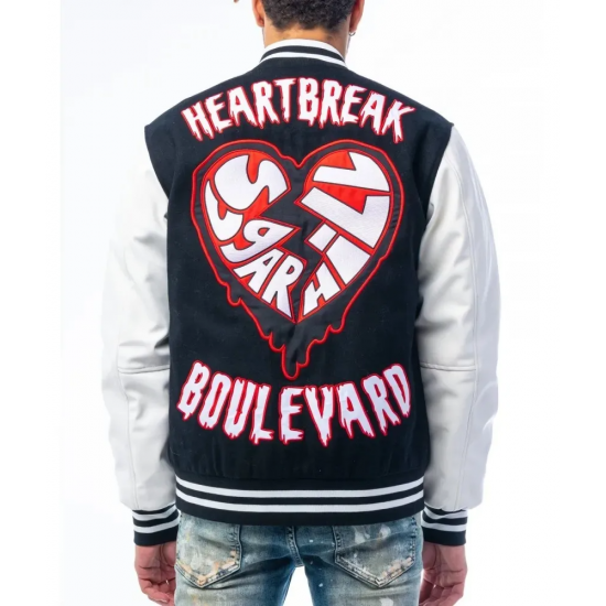 Heart Break Letterman Varsity Jacket