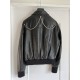 Hedi Slimane Oversized Leather Blouson