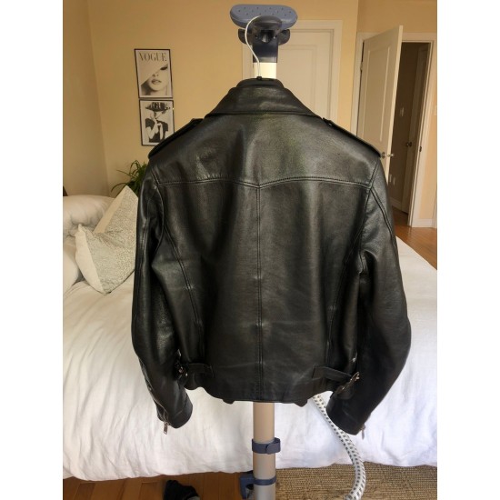 Hedi Slimane × Saint Laurent Paris Leather Jacket