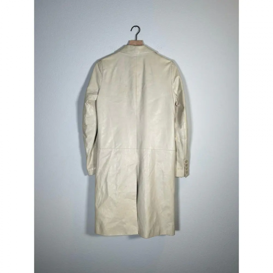 Helmut Lang Buffalo Beige Leather Archive Jacket