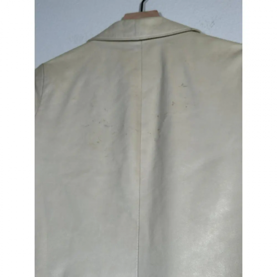 Helmut Lang Buffalo Beige Leather Archive Jacket