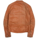 Helmut Lang Orange Leather Astro Jacket