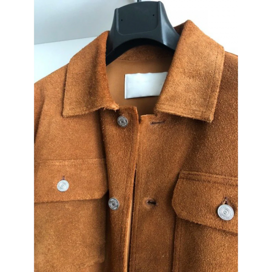 Heritage Craftsmanship Genuine Suede Leather Jacket