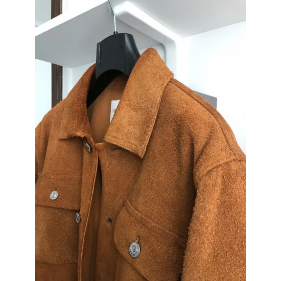 Heritage Craftsmanship Genuine Suede Leather Jacket