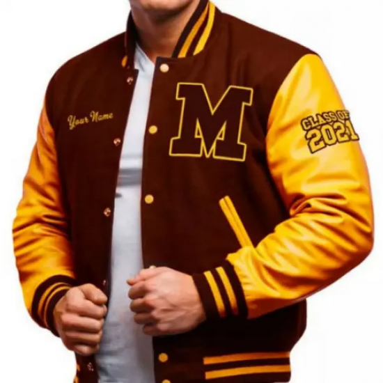 High School Base Marcos De Niza Padres Letterman Jacket