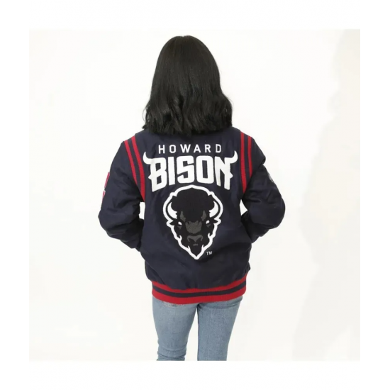 Howard Bison University Unisex Varsity Jacket