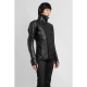 Isaac Sellam Experience Black High Neck Leather Jacket