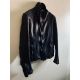 Isamu Katayama Backlash Belgium Calf Black Leather Jacket