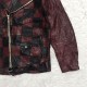 JC Penney Rare Patchwork Leather Biker Jacket