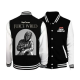 Juice Wrld Black & White Varsity Jacket