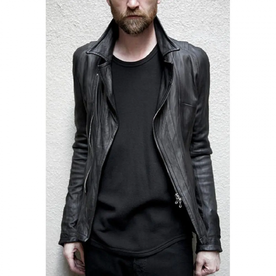 Julius MA Julius Black Leather Jacket