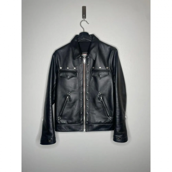 Jun Takahashi x Undercover Studded Leather Western Work Jacket