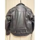 Kadoya Evo Diamond Lattice Cable-Stayed Leather Jacket