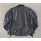 Kadoya Inclined Zipper Leather Jacket