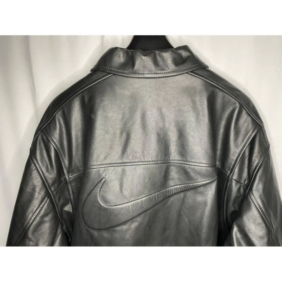 Limited Edition Nike × Stussy Leather Jacket