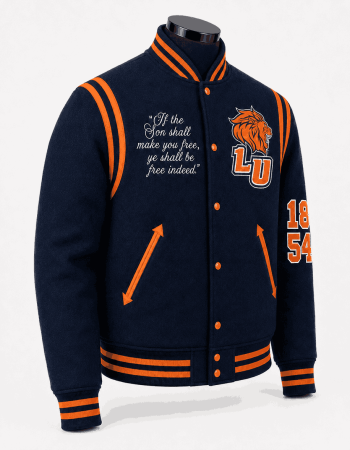 Lincoln University Style Varsity Wool Jacket - Unisex