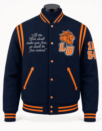 Lincoln University Style Varsity Wool Jacket - Unisex