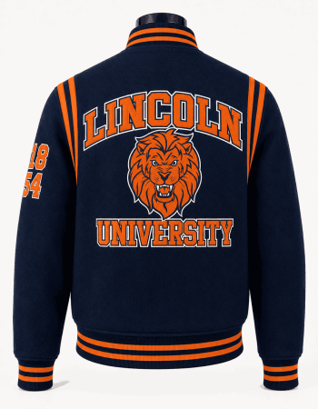 Lincoln University Style Varsity Wool Jacket - Unisex