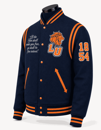 Lincoln University Style Varsity Wool Jacket - Unisex
