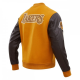 Los Angeles Lakers Classic Wool And Leather Varsity Jacket