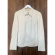 Maison Margiela Cream Leather Jacket