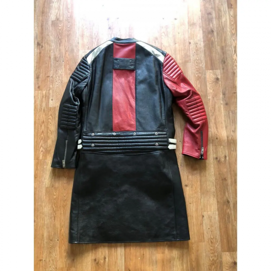 Maison Margiela Men's Black Jacket Leather Coat