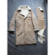 Maison Margiela Shearling Coat with Matching Scarf