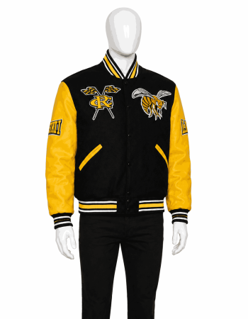 Men's Alabama State University Style Varsity Jacket