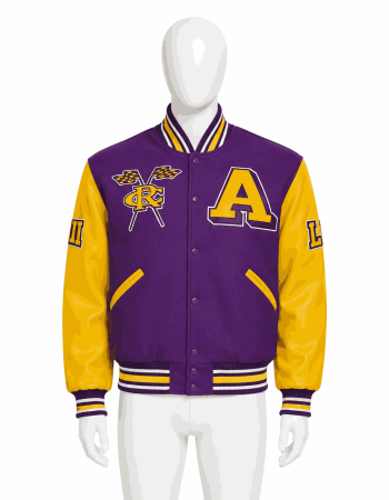 Men's Alcorn State University Style Varsity Jacket