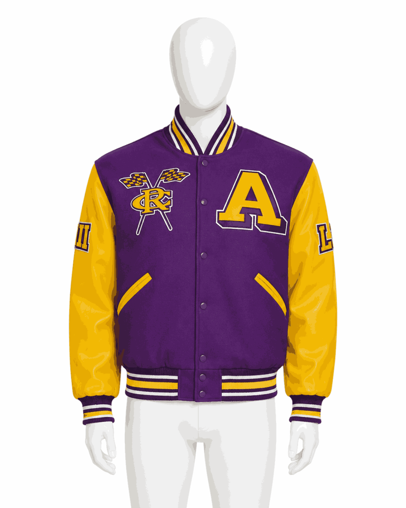 Men's Alcorn State University Style Varsity Jacket