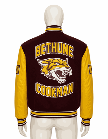 Men's Bethune Cookman University Style Varsity Jacket