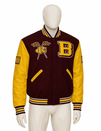 Men's Bethune Cookman University Style Varsity Jacket