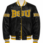 Men's Bowie State University Style Satin Jacket