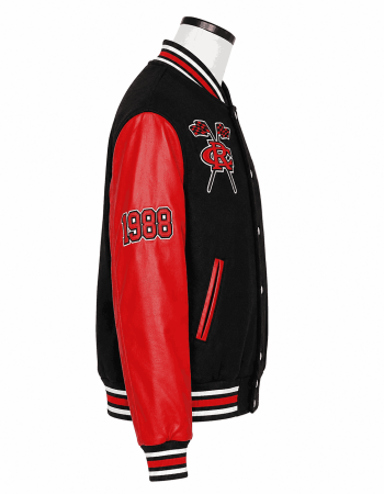 Men's Clark Atlanta University Style Varsity Jacket