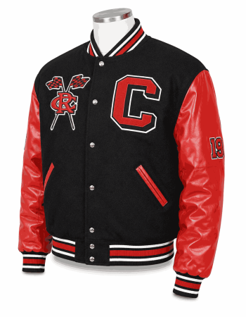 Men's Clark Atlanta University Style Varsity Jacket