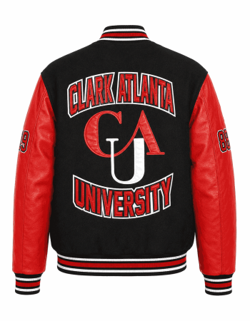 Men's Clark Atlanta University Style Varsity Jacket