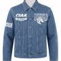 Men's Fayetteville State University Style Denim Jacket