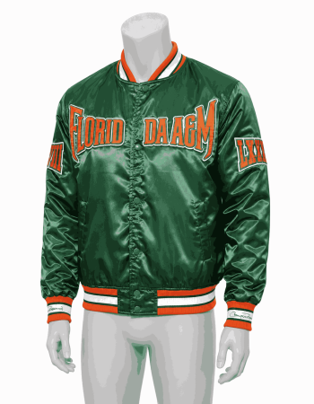 Men's Florida A&M University Style Satin Jacket Men's Florida A&M University Style Satin Jacket