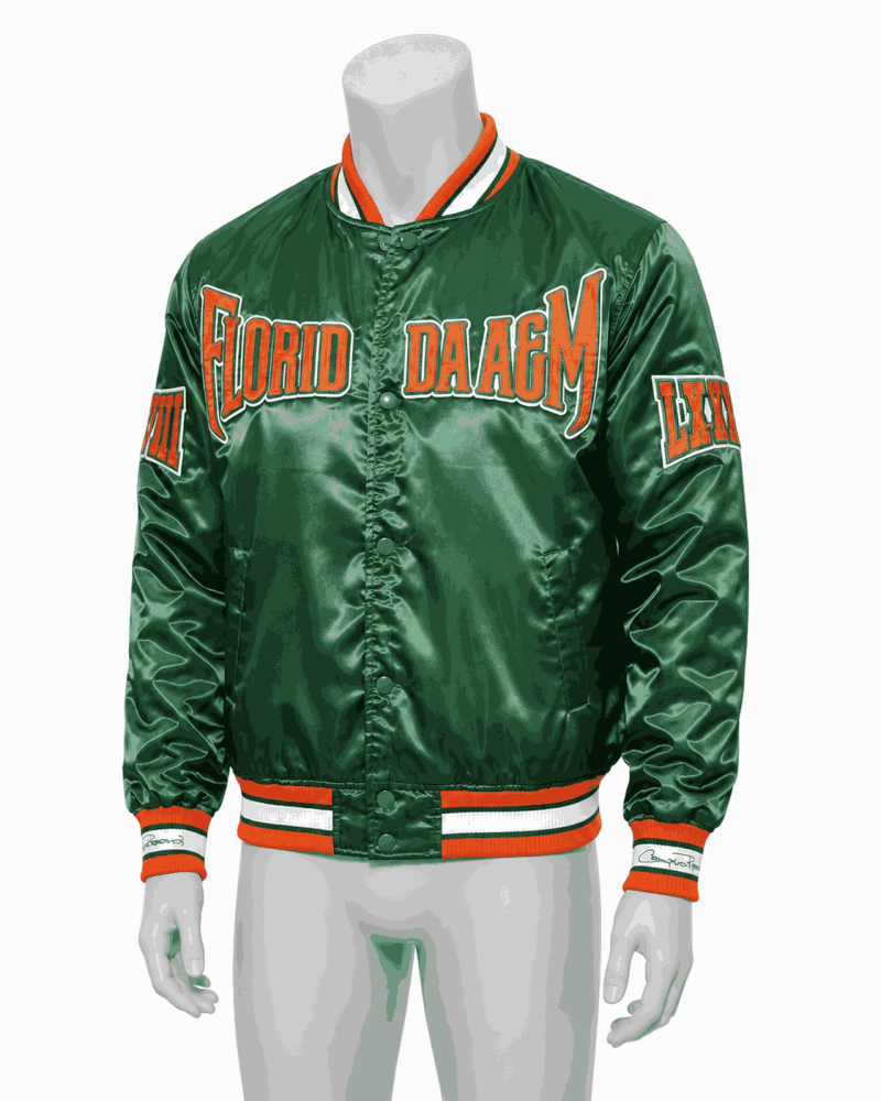 Men's Florida A&M University Style Satin Jacket Men's Florida A&M University Style Satin Jacket