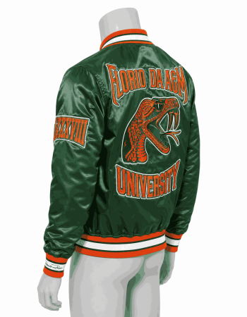 Men's Florida A&M University Style Satin Jacket Men's Florida A&M University Style Satin Jacket