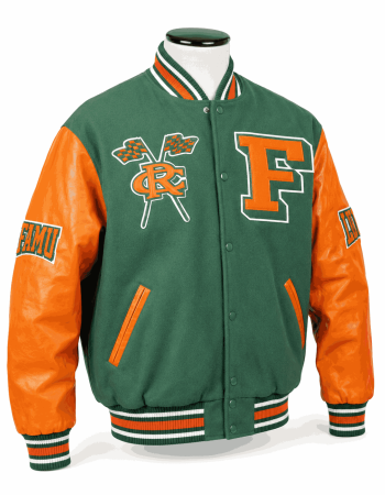 Men's Florida A&M University Style Varsity Jacket