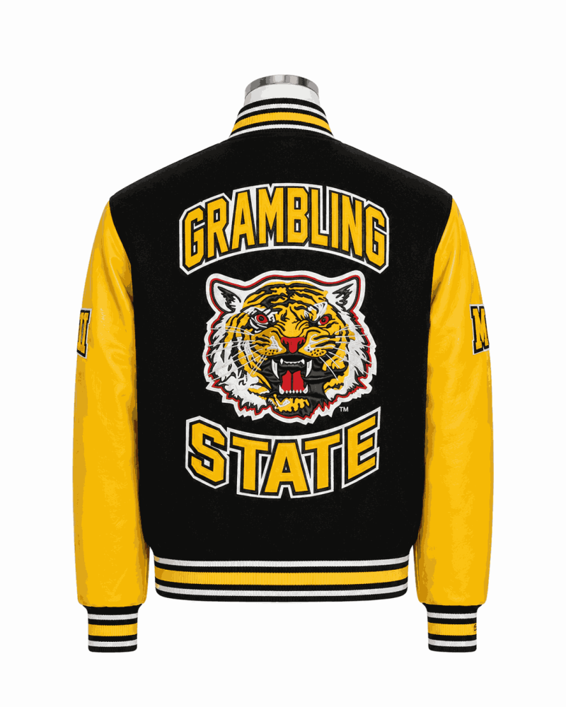 Men's Grambling State University Style Varsity Jacket