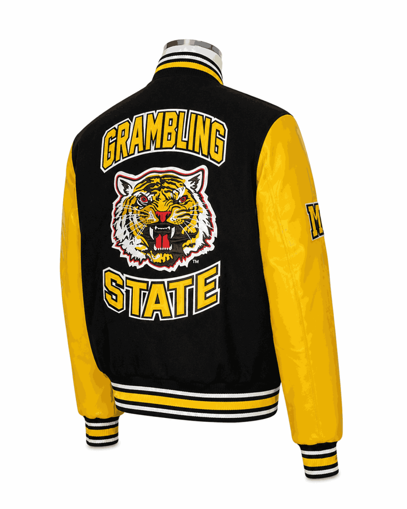 Men's Grambling State University Style Varsity Jacket